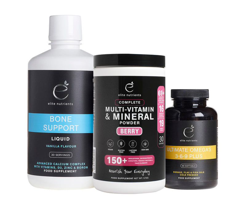 Daily 90 Pack Plus Powder with Liquid Bone Support